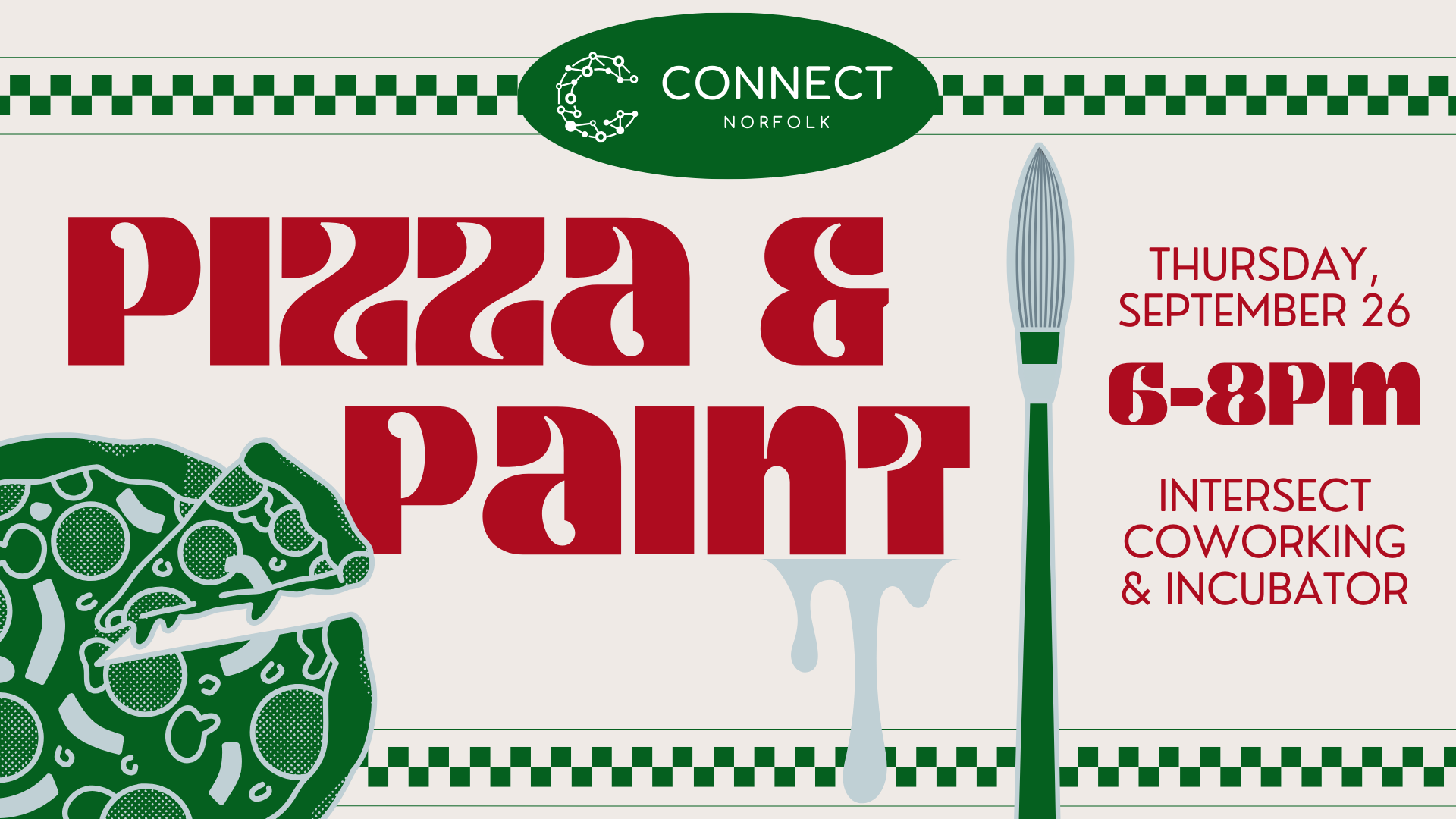 CONNECT Facebook Event Cover Pizza